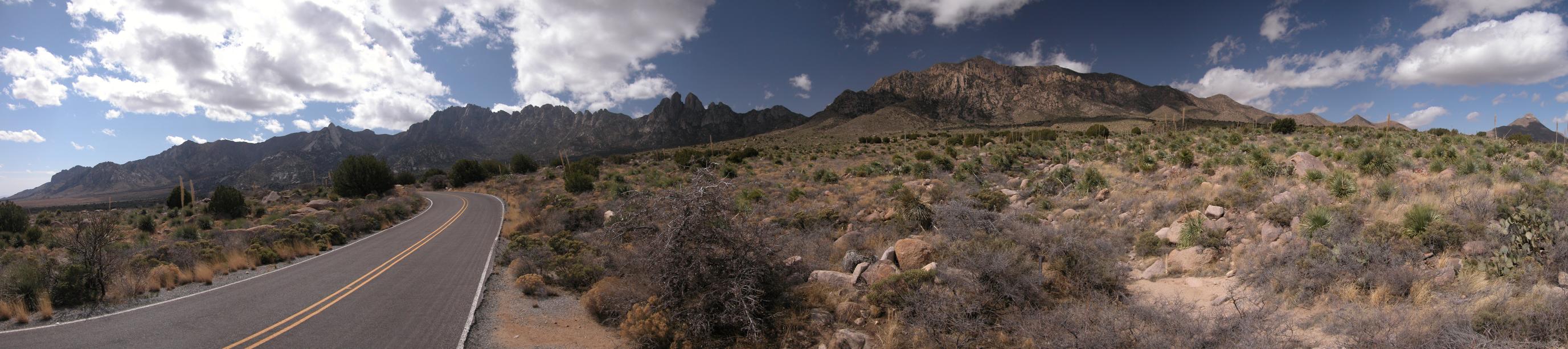 Road to Aguirre Springs