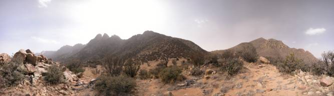 Looking Across the Mountains