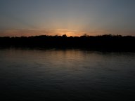 Sunset on the Wabash River